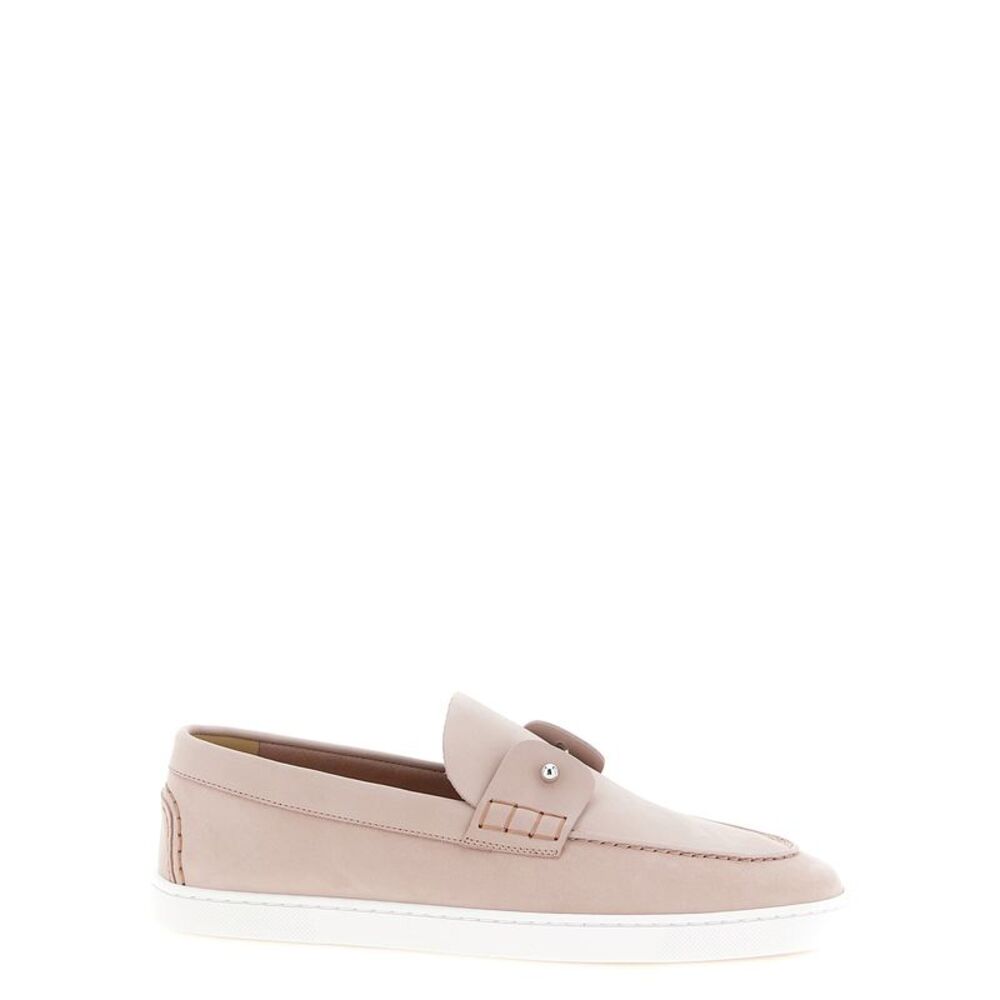 Christian Louboutin Multicolor Calfskin Slip-On Women's Loafers
